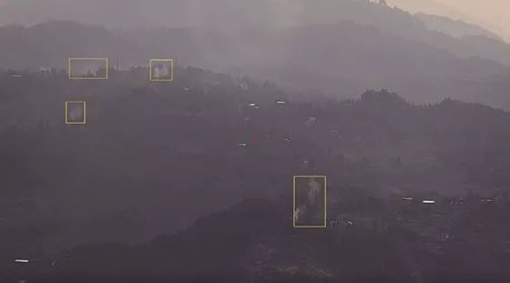 草原森林防火監(jiān)控激光夜視儀下煙霧、煙火識別